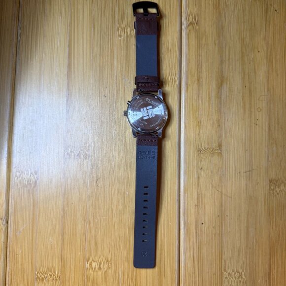 Columbia Sportswear Diver Calendar Watch Silver/Green/Brown CL-1269, 38mm - Picture 4 of 5